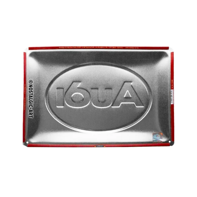 Nostalgic-Art Audi Logo Red Shine 20x30cm Medium Metal Tin Sign Plaque - Image 4