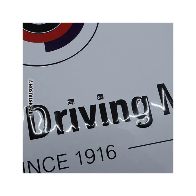 Nostalgic-Art BMW Logo Evolution 30x40cm Large Metal Tin Sign Plaque - Image 3