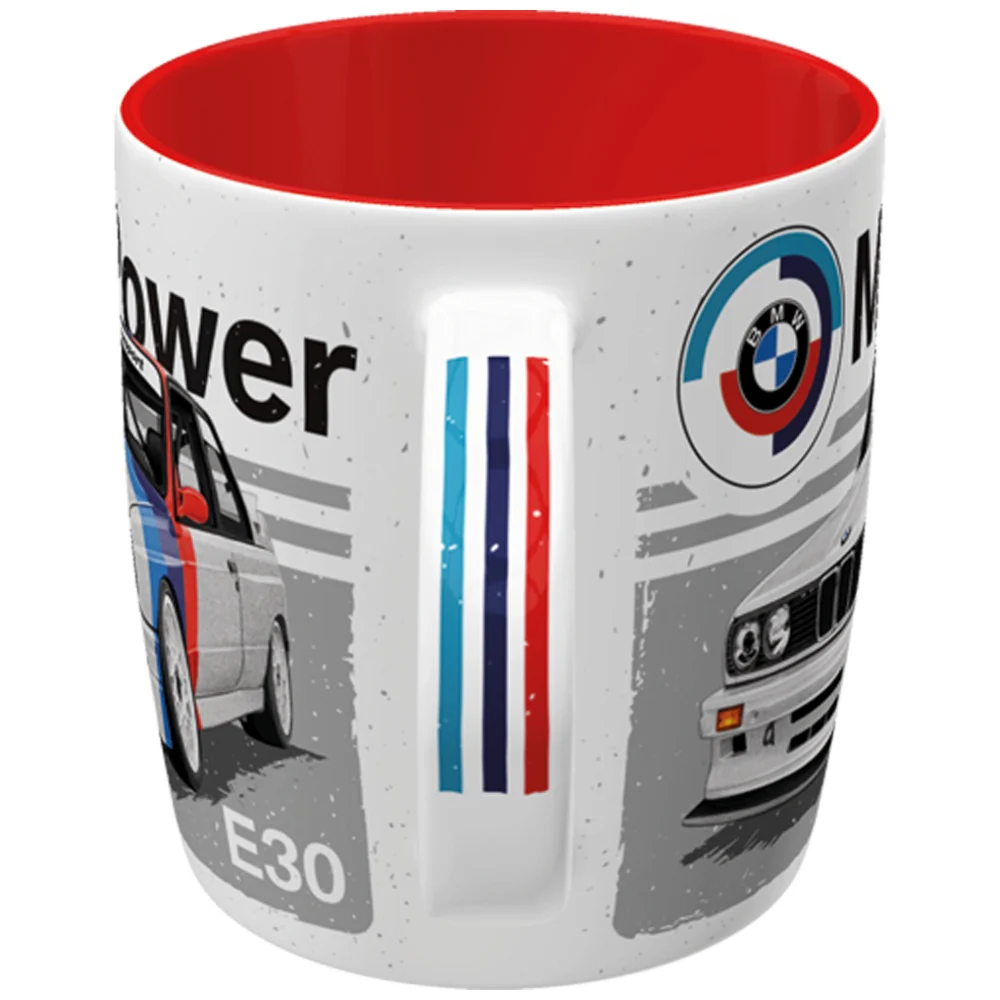 Nostalgic-Art Ceramic Drinking Mug BMW M Power Car 9x9x9cm - Image 5