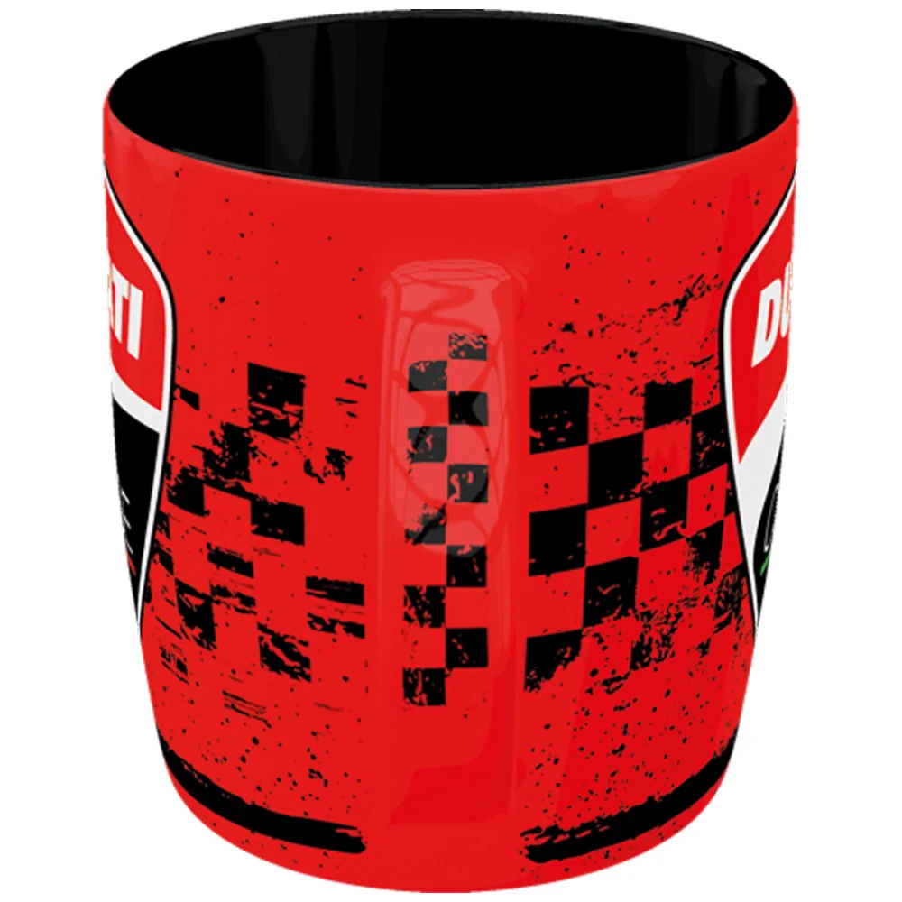 Nostalgic-Art Ceramic Drinking Mug Ducati Corse Racing Logo 9x9x9cm - Image 4