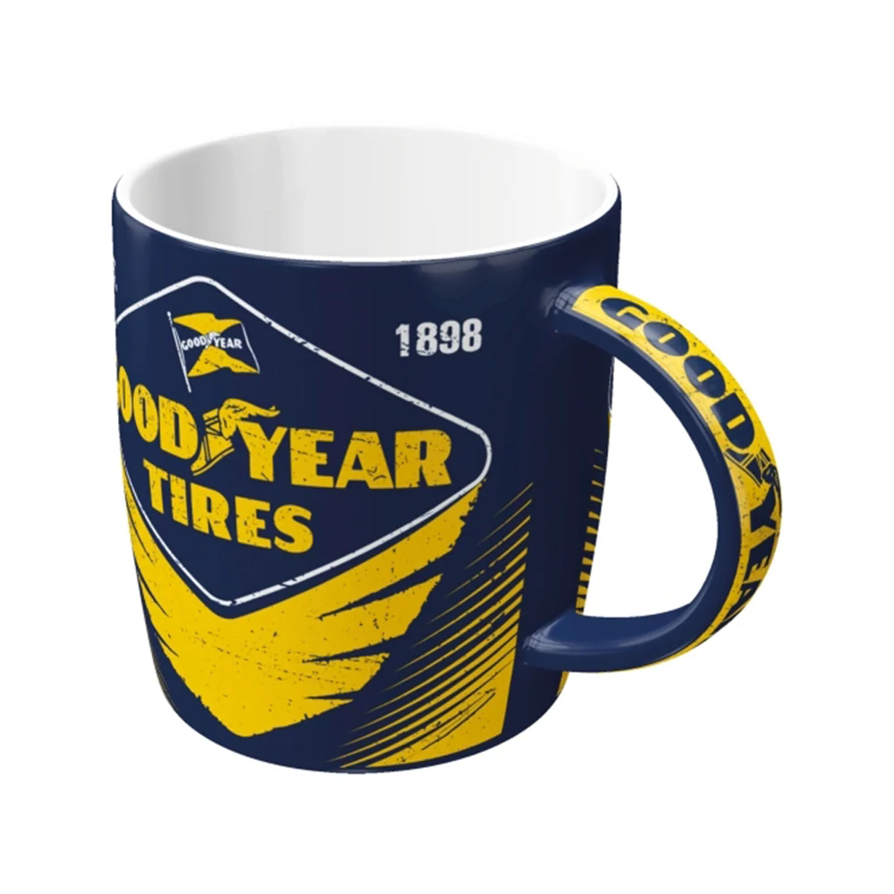 Nostalgic-Art Ceramic Mug Goodyear Eagle Tire 330ml Retro Design - Image 2