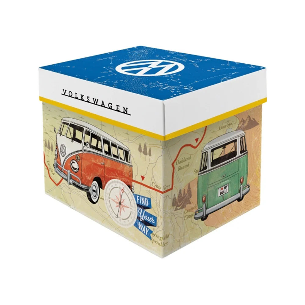 Nostalgic-Art Ceramic Mug Kombi Lets Get Away Retro Design Gift Box Set 330ml - Image 4