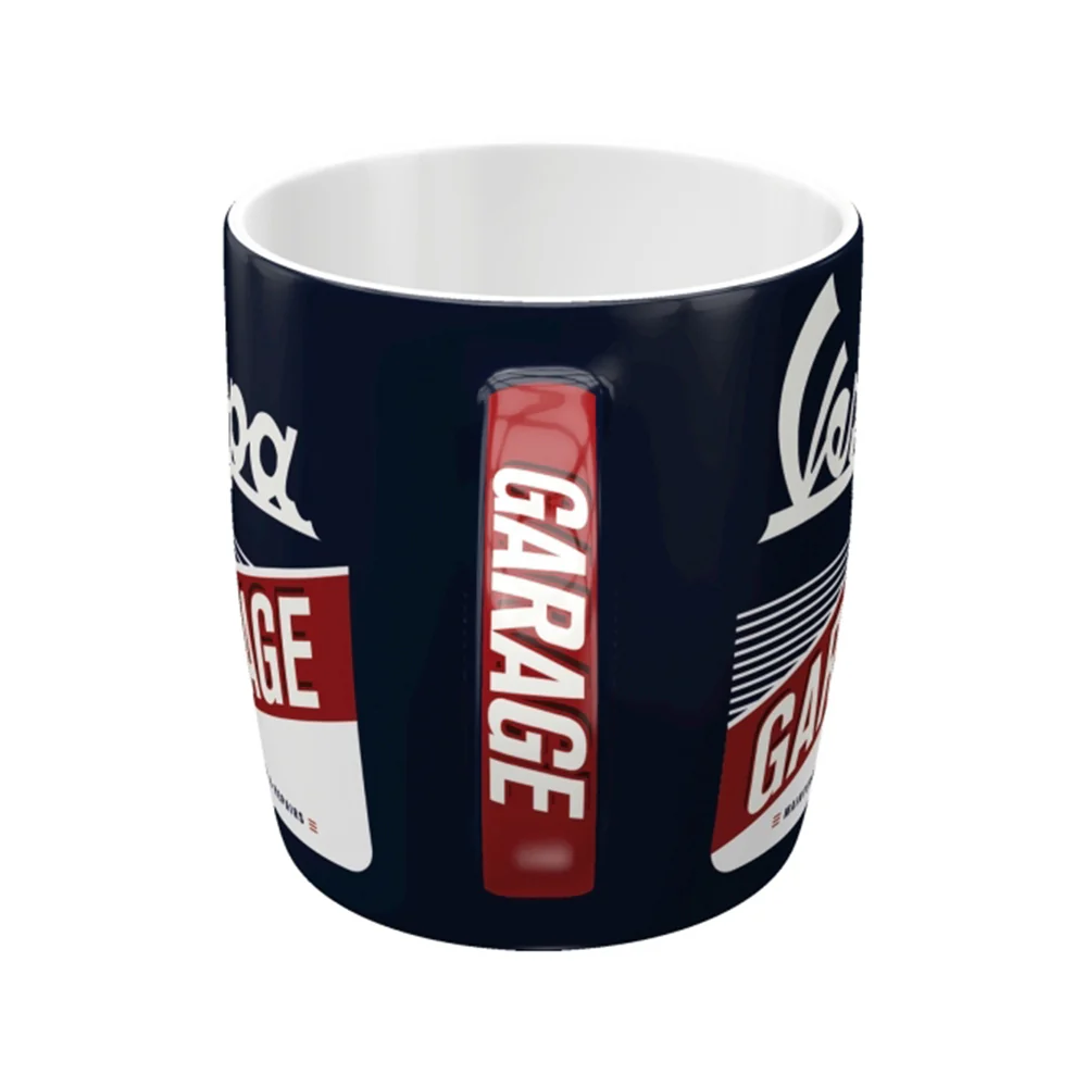 Nostalgic-Art Ceramic Mug Retro Vespa Garage Design Dishwasher Safe 330ml - Image 3