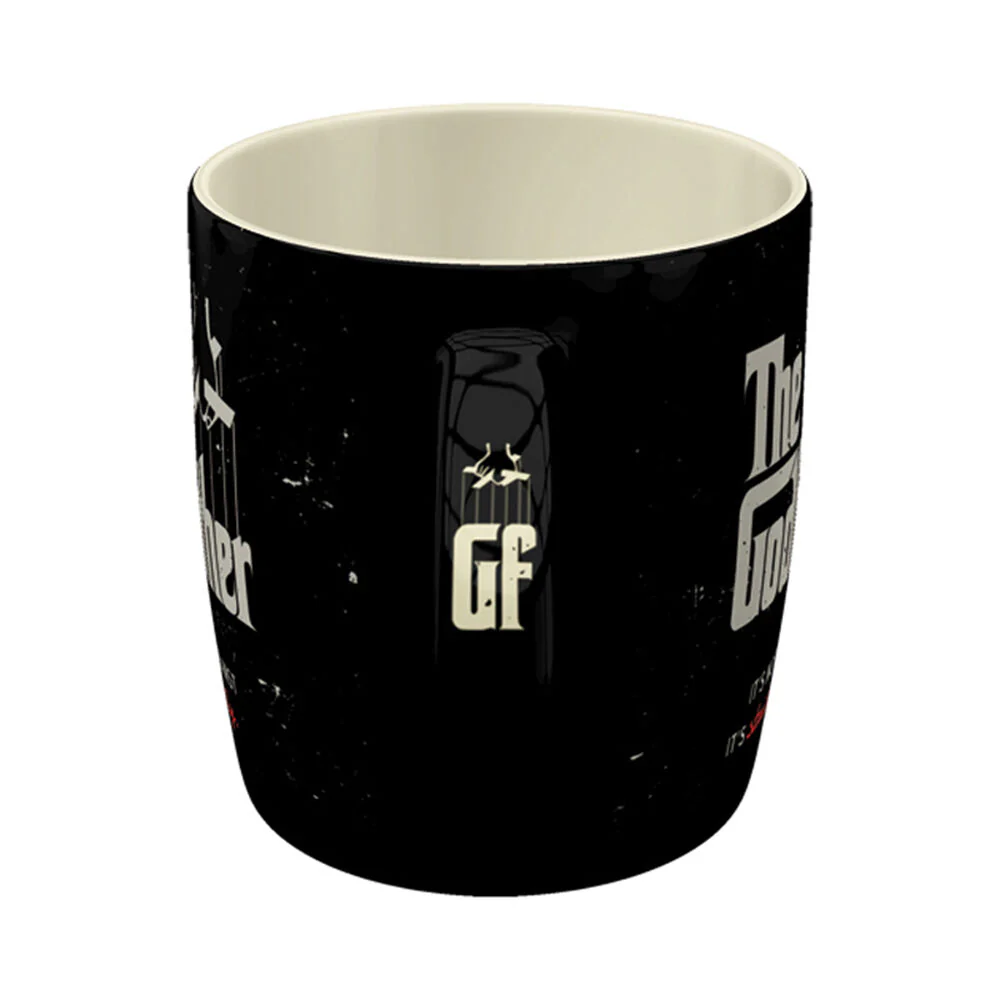 Nostalgic-Art Ceramic Mug The Godfather Strictly Business Design 330ml Black - Image 3