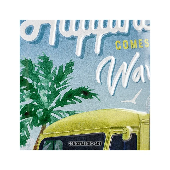Nostalgic-Art Citroen H Van Hit The Waves 20x30cm Medium Metal Tin Sign Plaque - Image 3