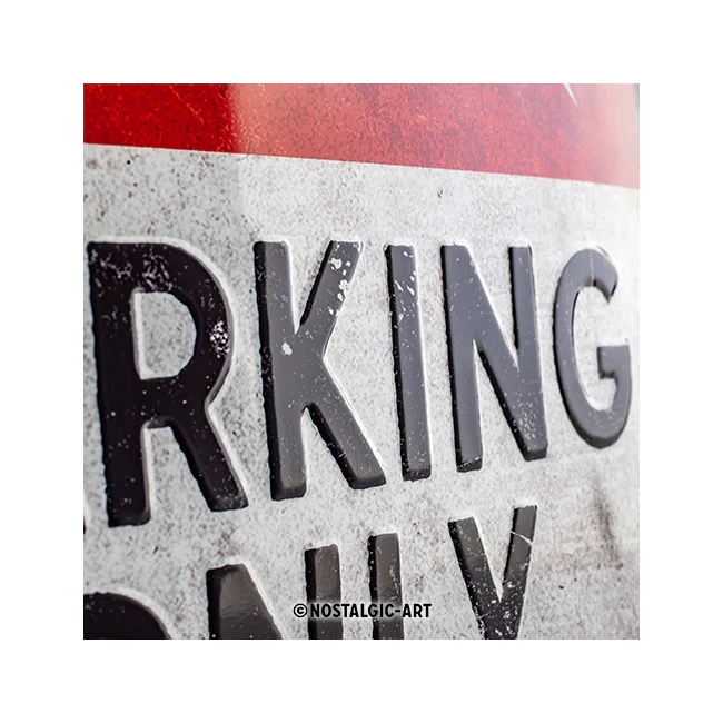 Nostalgic-Art Citroen Parking Only 30x40cm Large Metal Tin Sign Plaque - Image 3