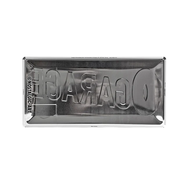 Nostalgic-Art Garage Wall Decor 25x50cm Metal Long Sign Plaque - Image 4