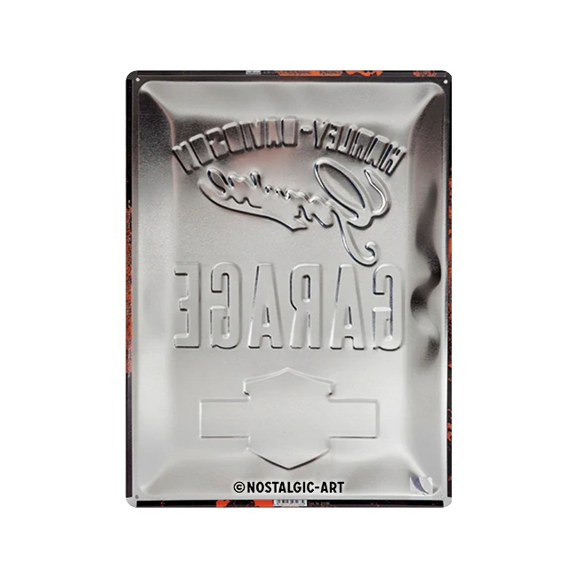 Nostalgic-Art Harley-Davidson Garage 30x40cm Large Metal Tin Sign Plaque - Image 4
