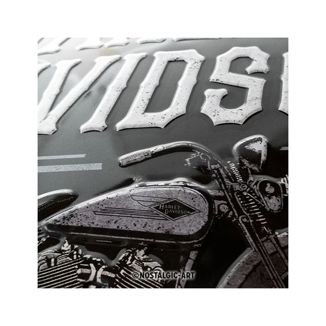 Nostalgic-Art Harley-Davidson Motorcycles Eagle 30x40cm Large Metal Sign Plaque - Image 3