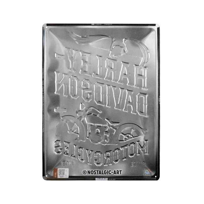 Nostalgic-Art Harley-Davidson Motorcycles Eagle 30x40cm Large Metal Sign Plaque - Image 4