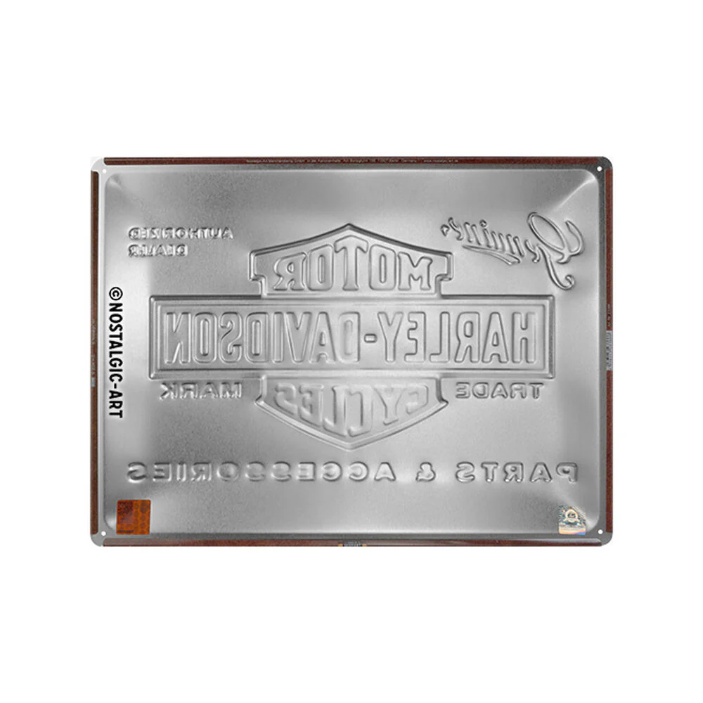 Nostalgic-Art Harley Parts Accessories Metal Decorative Sign Plaque 30x40x0.5cm - Image 2