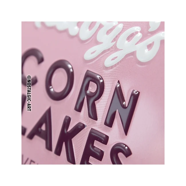 Nostalgic-Art Kellogg's Packaging Pop 30x40cm Large Metal Tin Sign Plaque - Image 3
