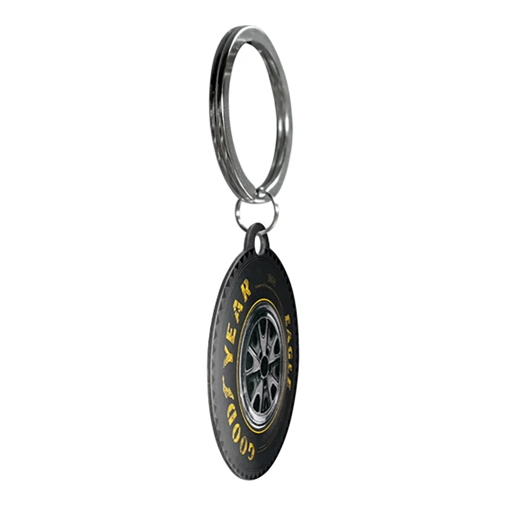 Nostalgic-Art Keyring Round Goodyear Wheel 7.5x4x0.3cm - Image 2