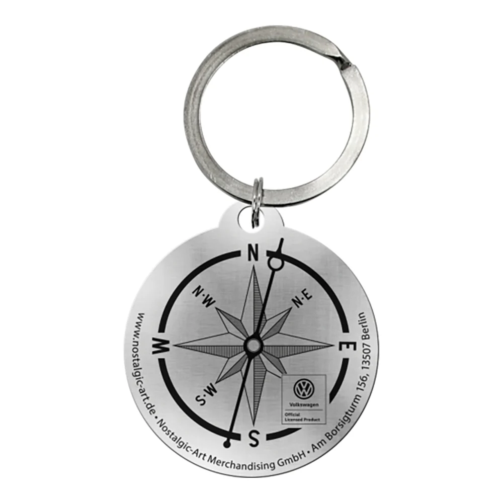 Nostalgic-Art Keyring Round VW Lets Get Away 7.5x4x0.3cm - Image 3