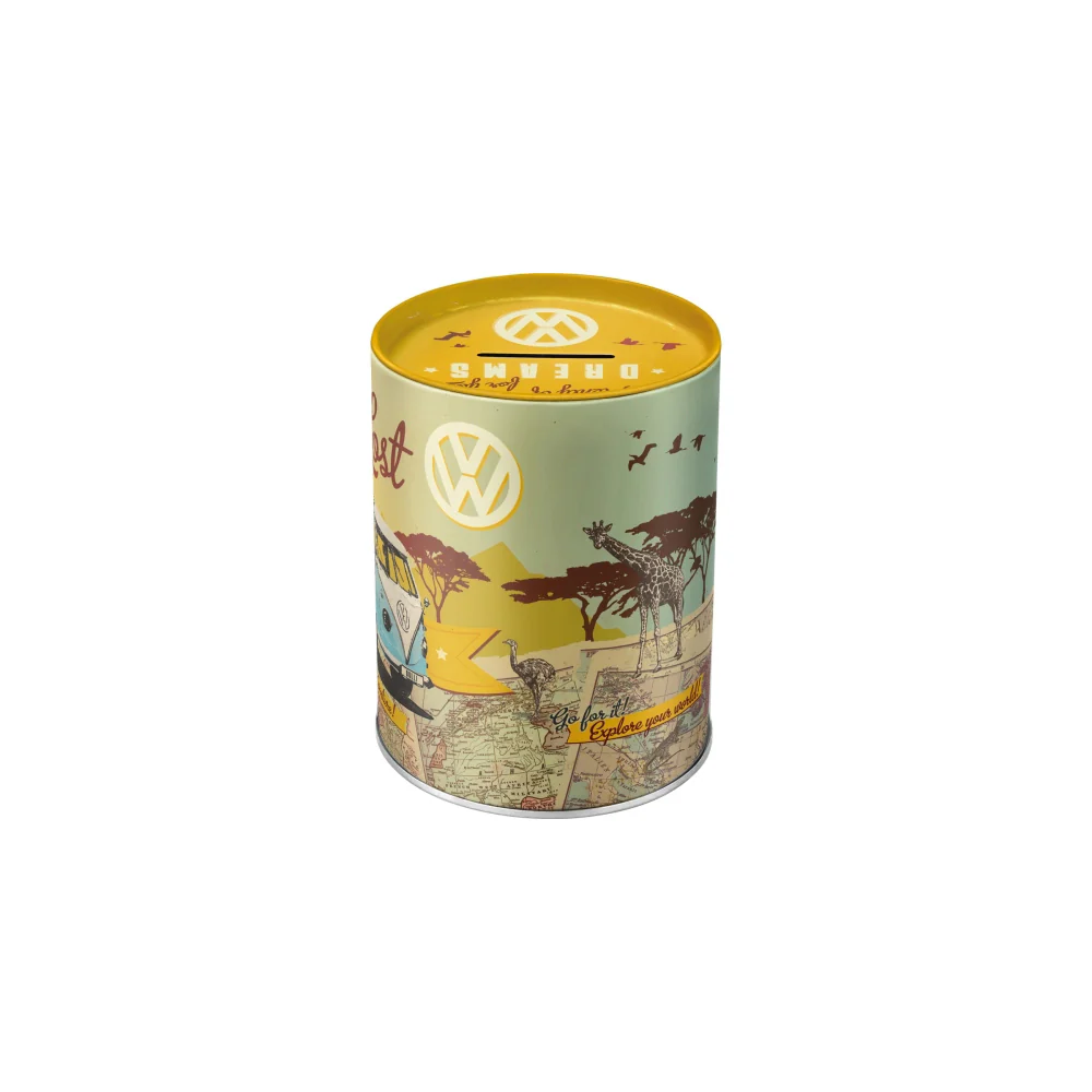 Nostalgic-Art Money Box VW Bulli - Let's Get Lost 10x10x12cm - Image 2