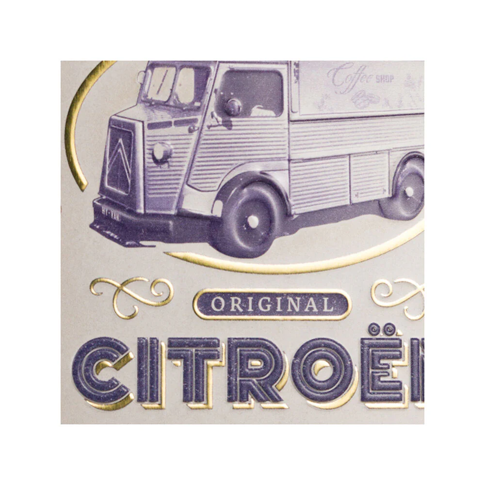 Nostalgic-Art Storage Metal Tin Citroen Coffee Truck Clip Top 7.5x11x17.5cm - Image 2