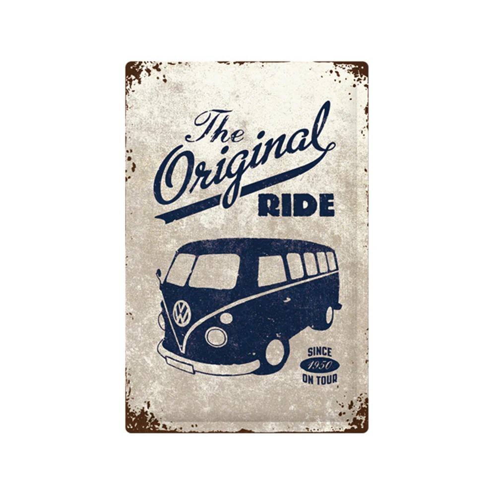 Nostalgic-Art VW Bulli The Original Ride 40x60cm XL Metal Sign Plaque