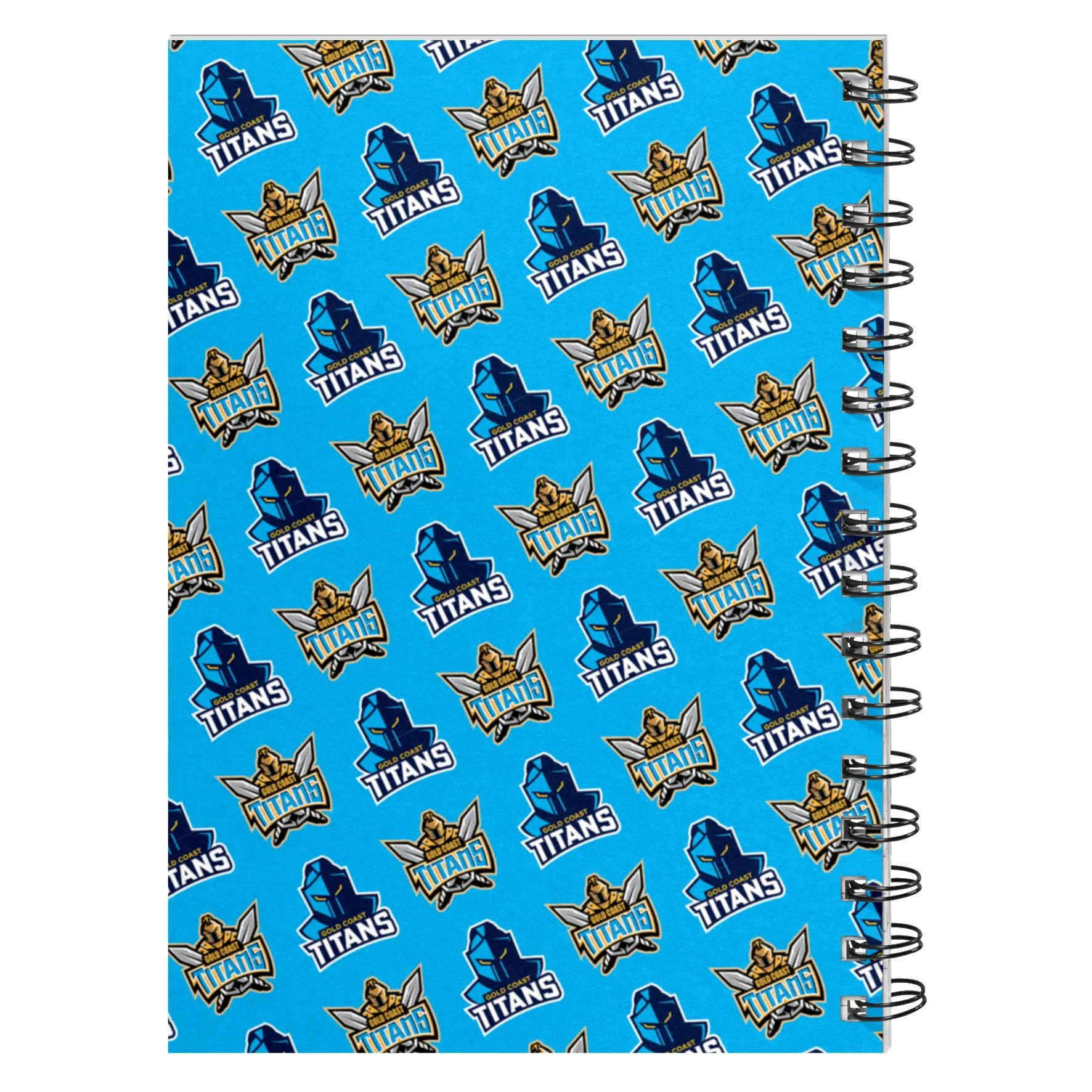 NRL - Gold Coast Titans Hardcover A5 Spiral Notebook - Image 2
