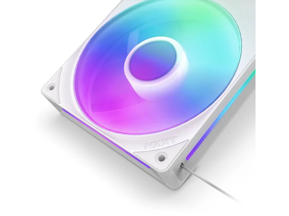NZXT F240 RGB Core 240mm Single Frame Fan - White - Image 4
