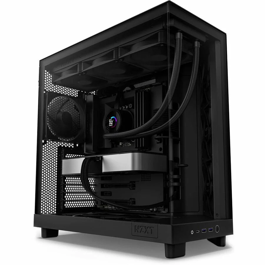 NZXT H6 Flow Computer Case - ATX Motherboard Supported - Mid-tower - Tempered Gl - - Image 6