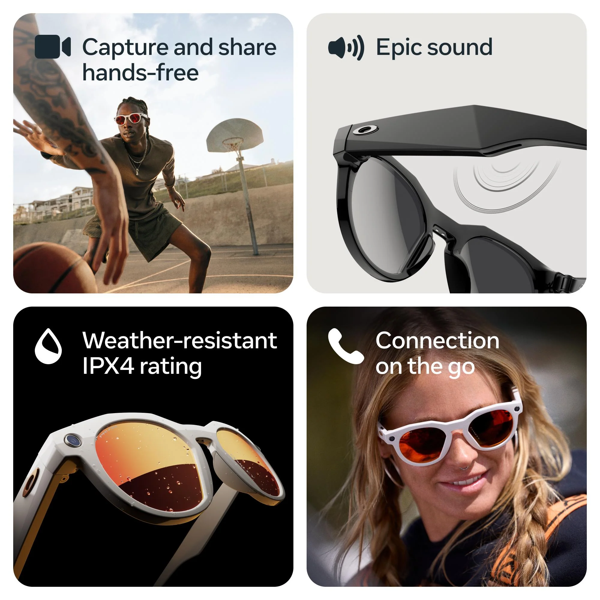 Oakley | Meta HSTN AI Glasses (Black Prizm Dark Golf) - Image 4