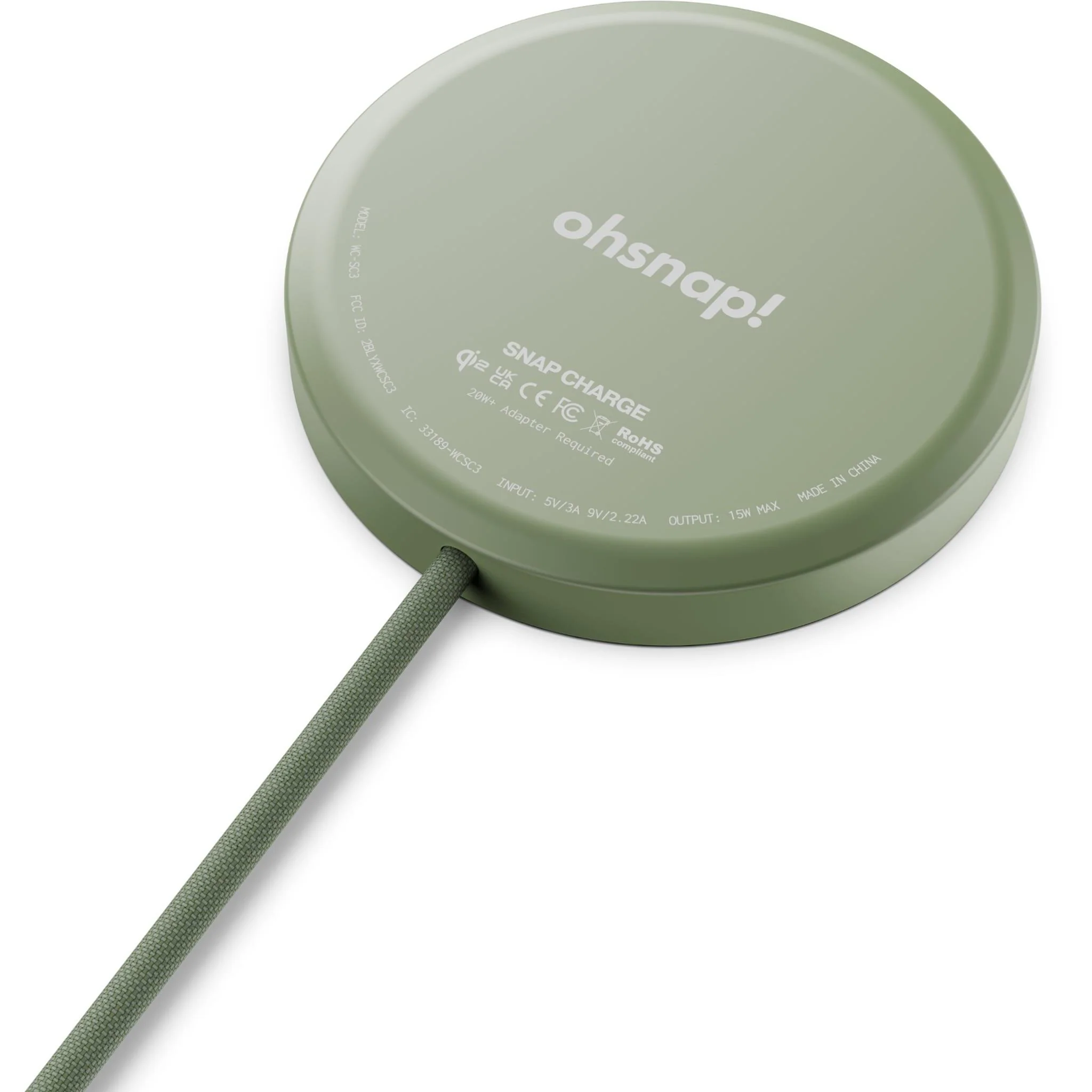 OhSnap! Charge Qi2 Wireless Charger (Gator Fade) - Image 4