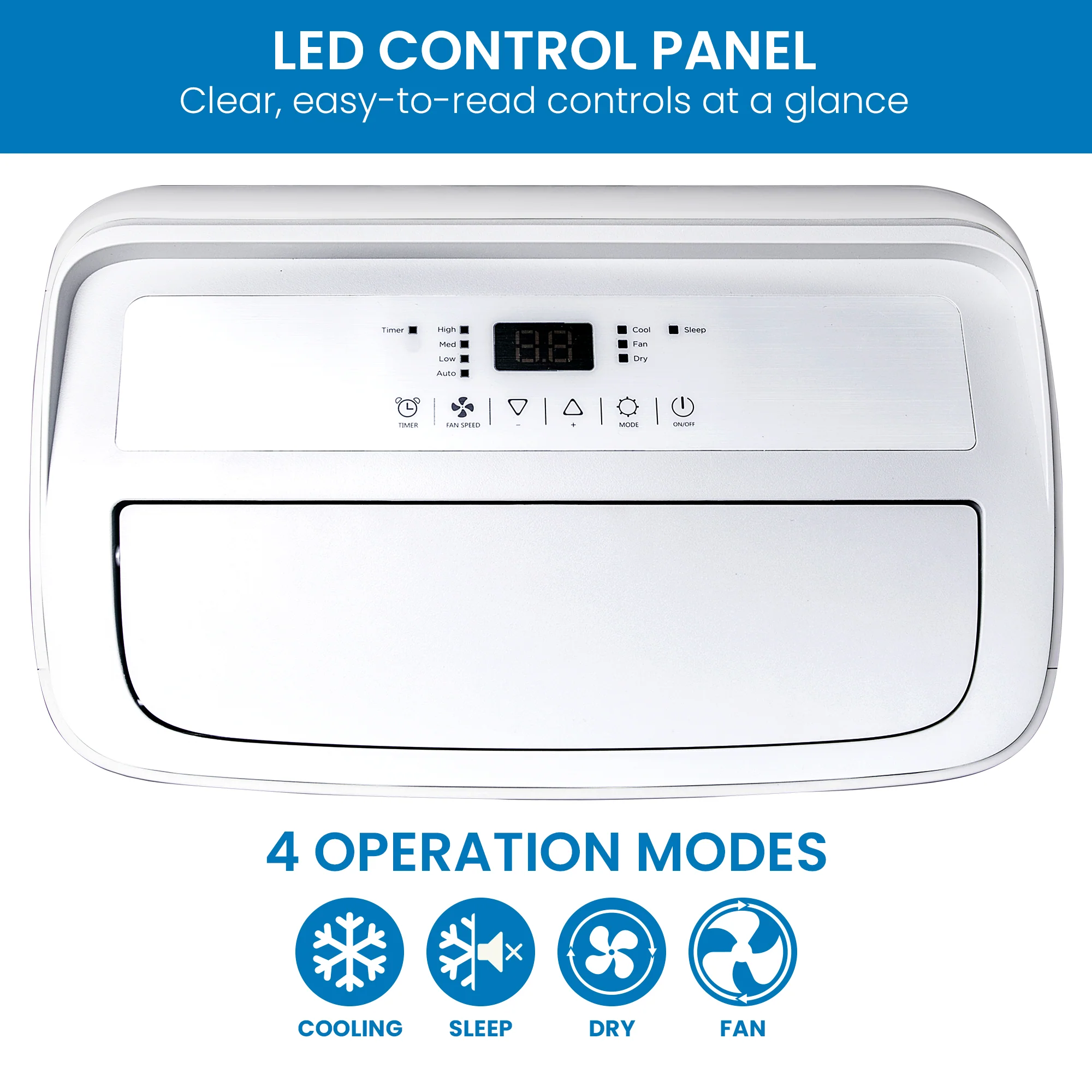 Olimpia Splendid 4.1kW Portable Air Conditioner WiFi Remote SERENITY14 - Image 9