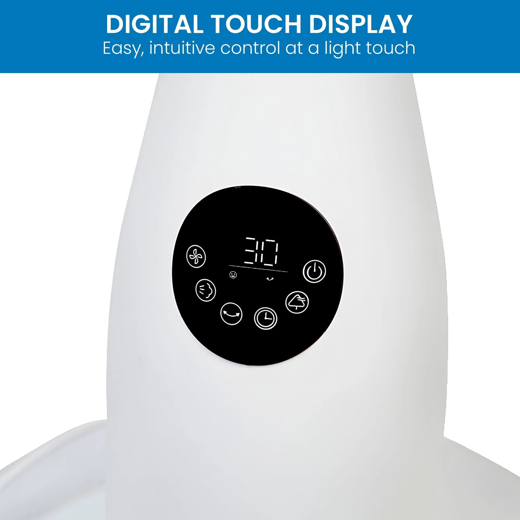 Olimpia Splendid MF1000 Portable Mist Fan with 1.2L Water Tank - Image 9