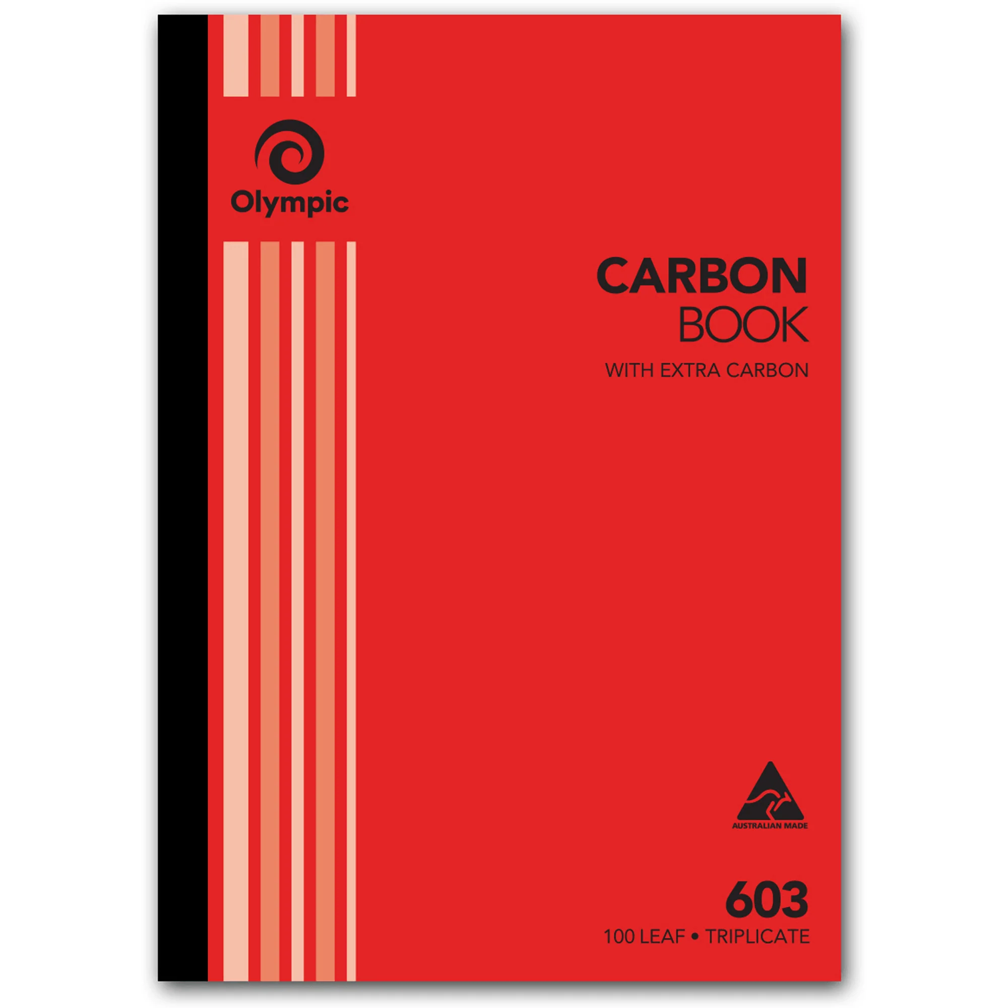 Olympic 5 Pack 603 Triplicate Carbon Book 100 Leaf Bulk - Image 2