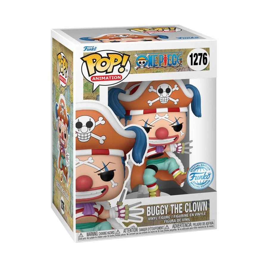 One Piece - Buggy The Clown Pop! Vinyl - Image 2