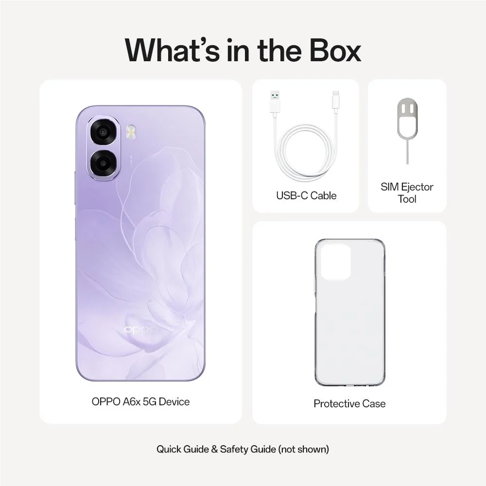 OPPO A6x 5G 128GB (Violet Purple) - Image 8
