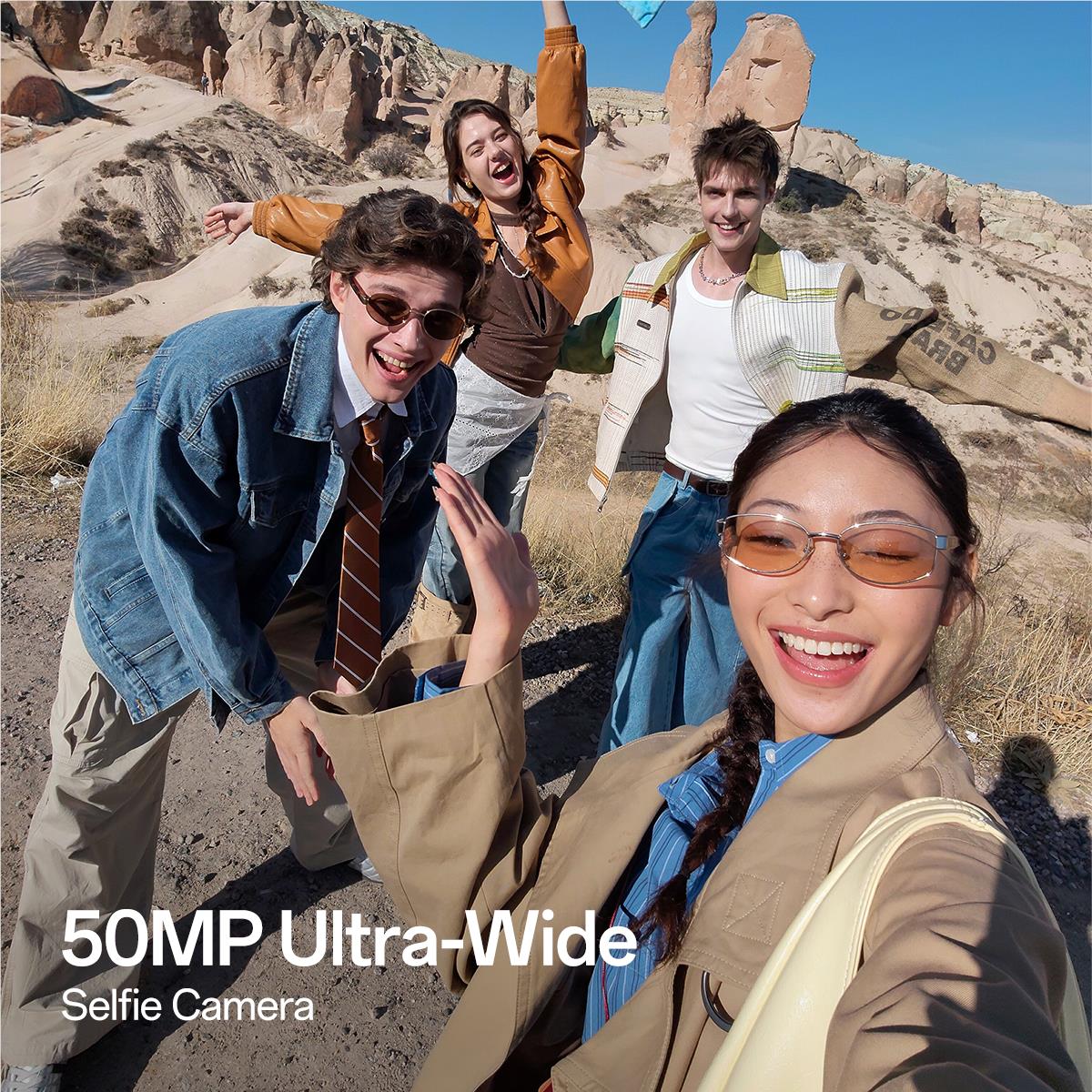OPPO Reno15 F 5G 256GB (Aurora Blue) - Image 2