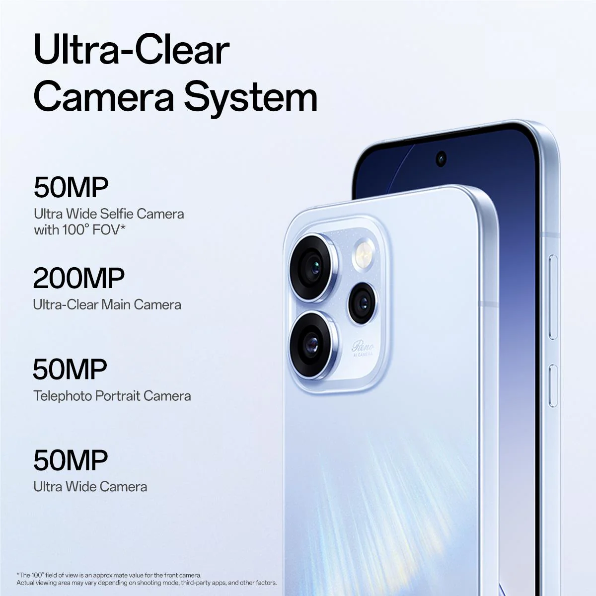 OPPO Reno15 Pro 5G 512GB (Aurora Blue) - Image 6