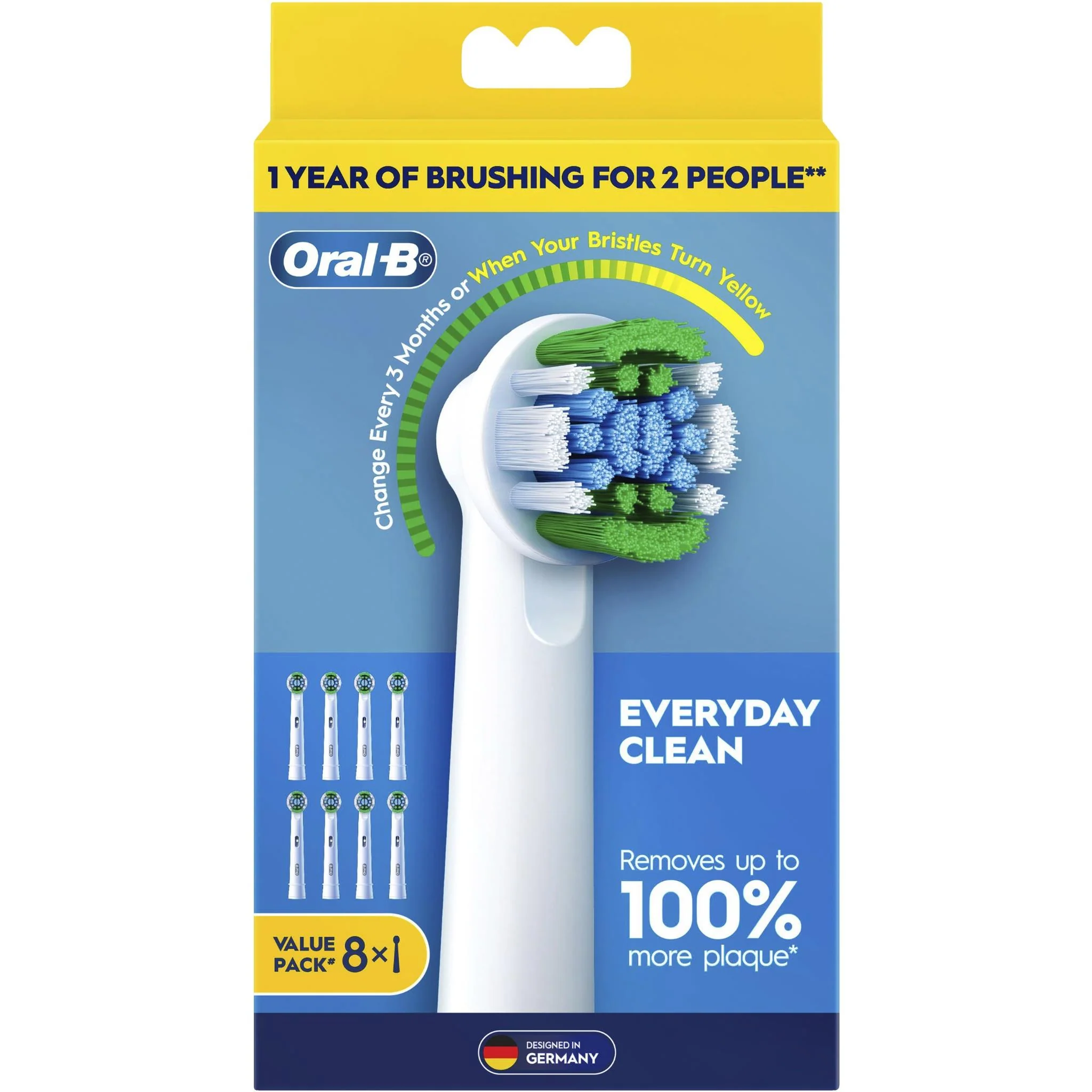 Oral-B Everyday Clean Electric Toothbrush Replacement Brush Heads - Image 8