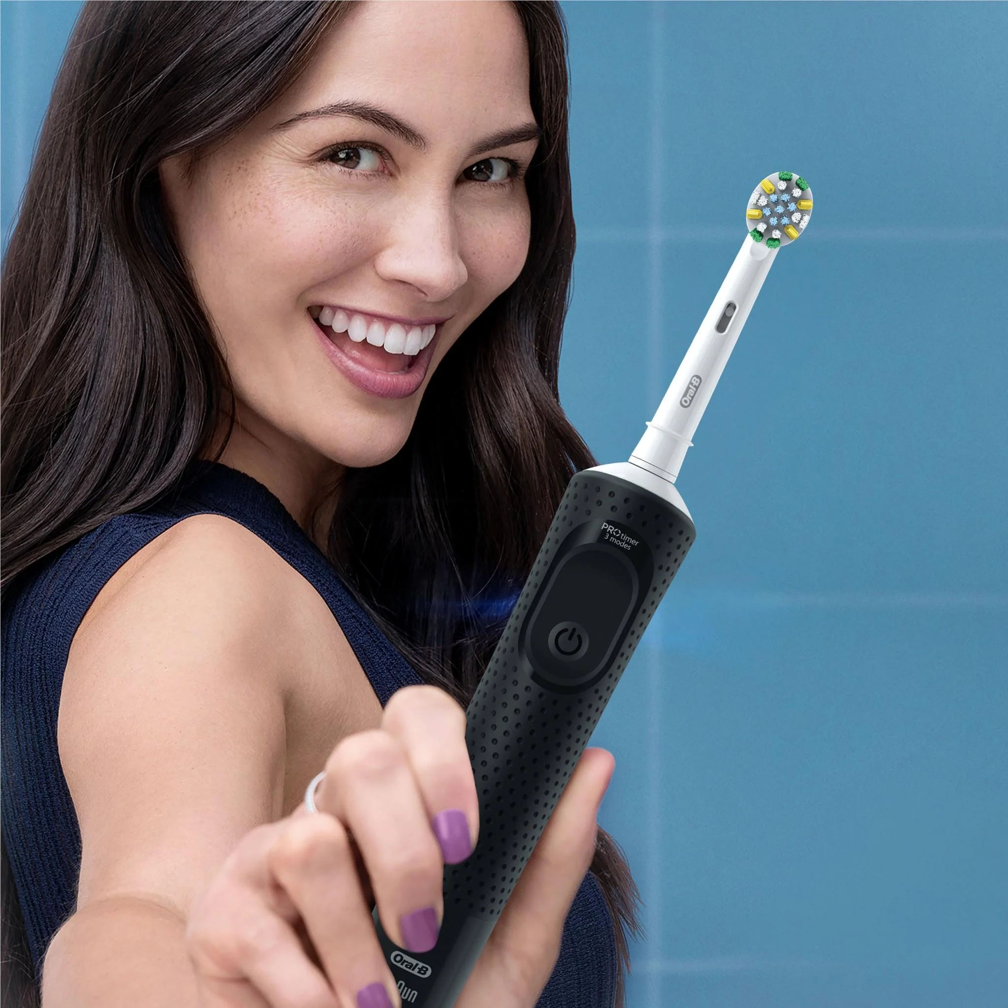 Oral B Vitality Pro Deep Clean Electric Toothbrush (Black) - Image 10
