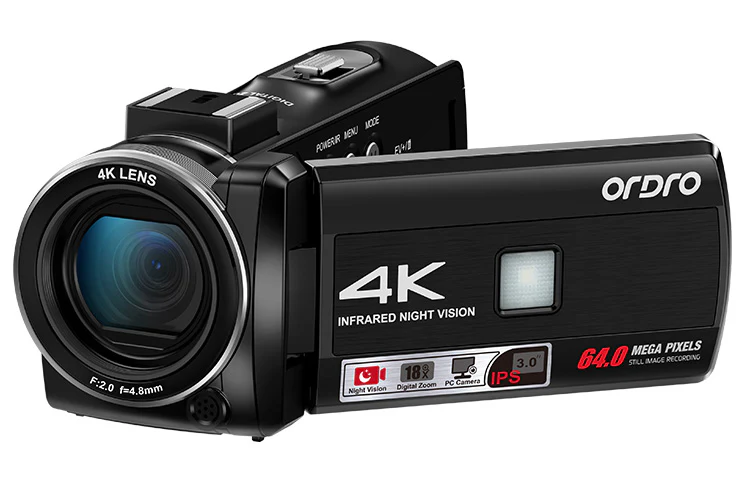 ORDRO HDR-Z36 4K Digital Video Camera Camcorder - Image 2