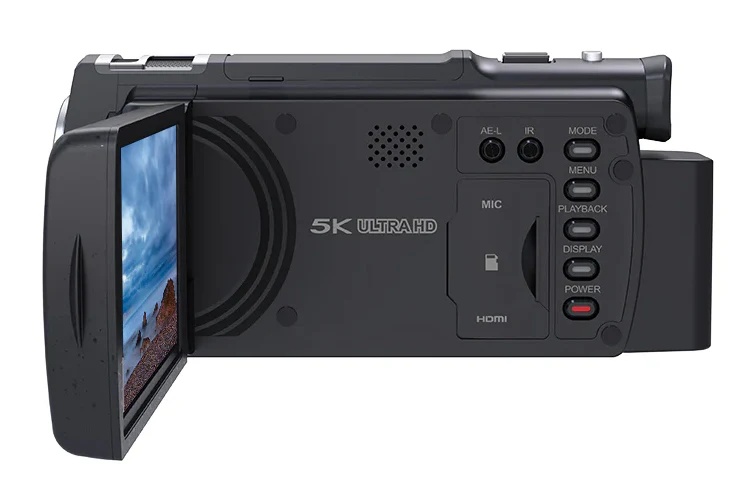 ORDRO XV80 5K 12X Optical Zoom Handycam Handheld Camera - Image 3