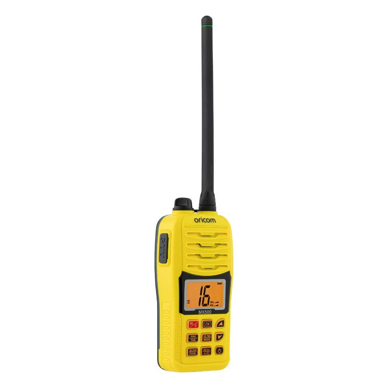 Oricom MX500 5 Watt VHF Marine Radio (Yellow) - Image 4