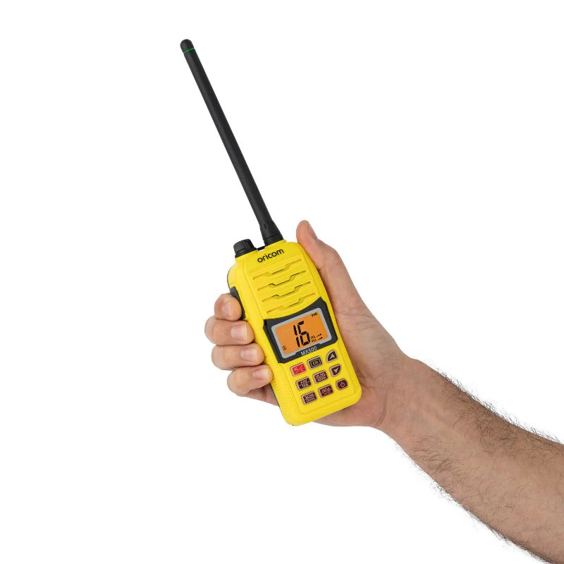 Oricom MX500 5 Watt VHF Marine Radio (Yellow) - Image 5
