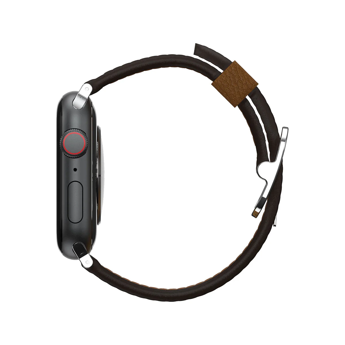 OtterBox Cactus Leather Band for Apple Watch (42-45mm) - Brown - Brown - Image 3