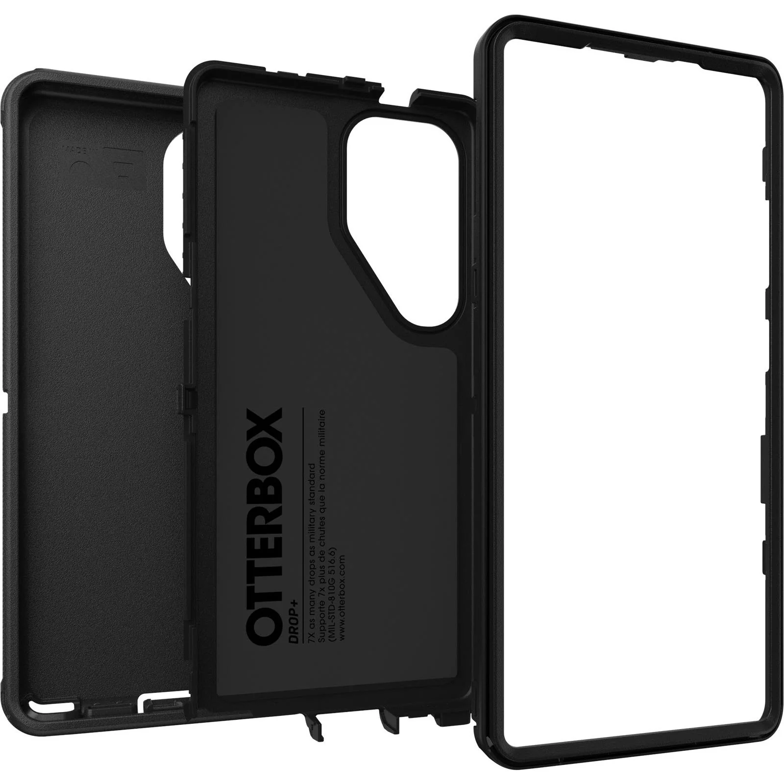 OtterBox Defender Case for Galaxy S25 Ultra (Black) - Image 2