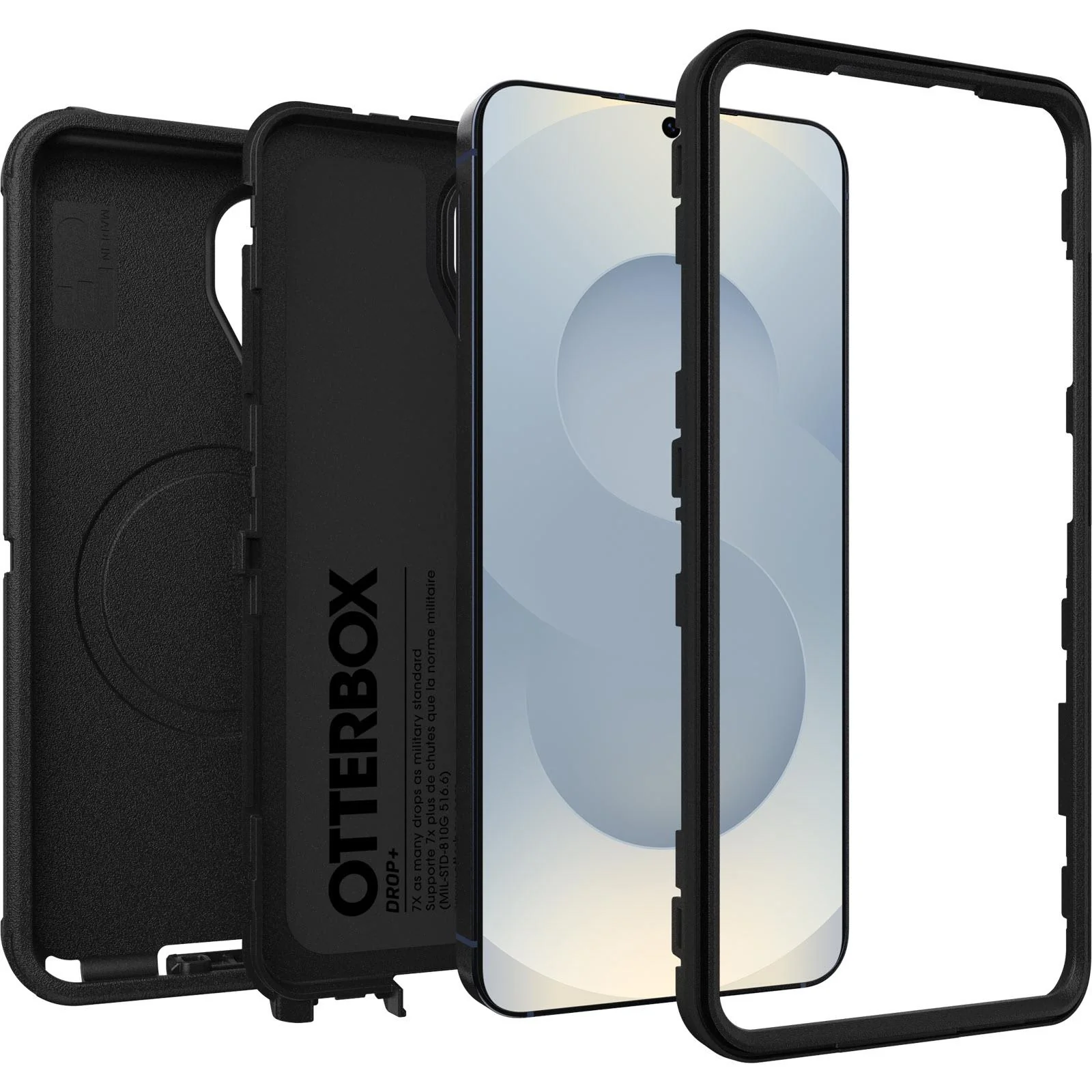 OtterBox Defender Pro Magnet Case for Galaxy S26 (Black) - Image 2