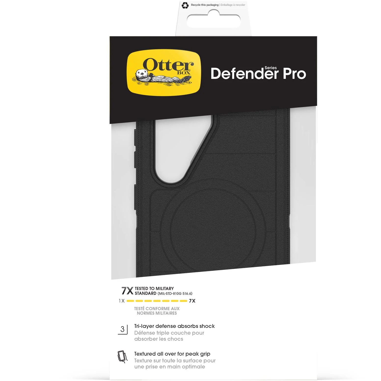 OtterBox Defender Pro Magnet Case for Galaxy S26 (Black) - Image 5