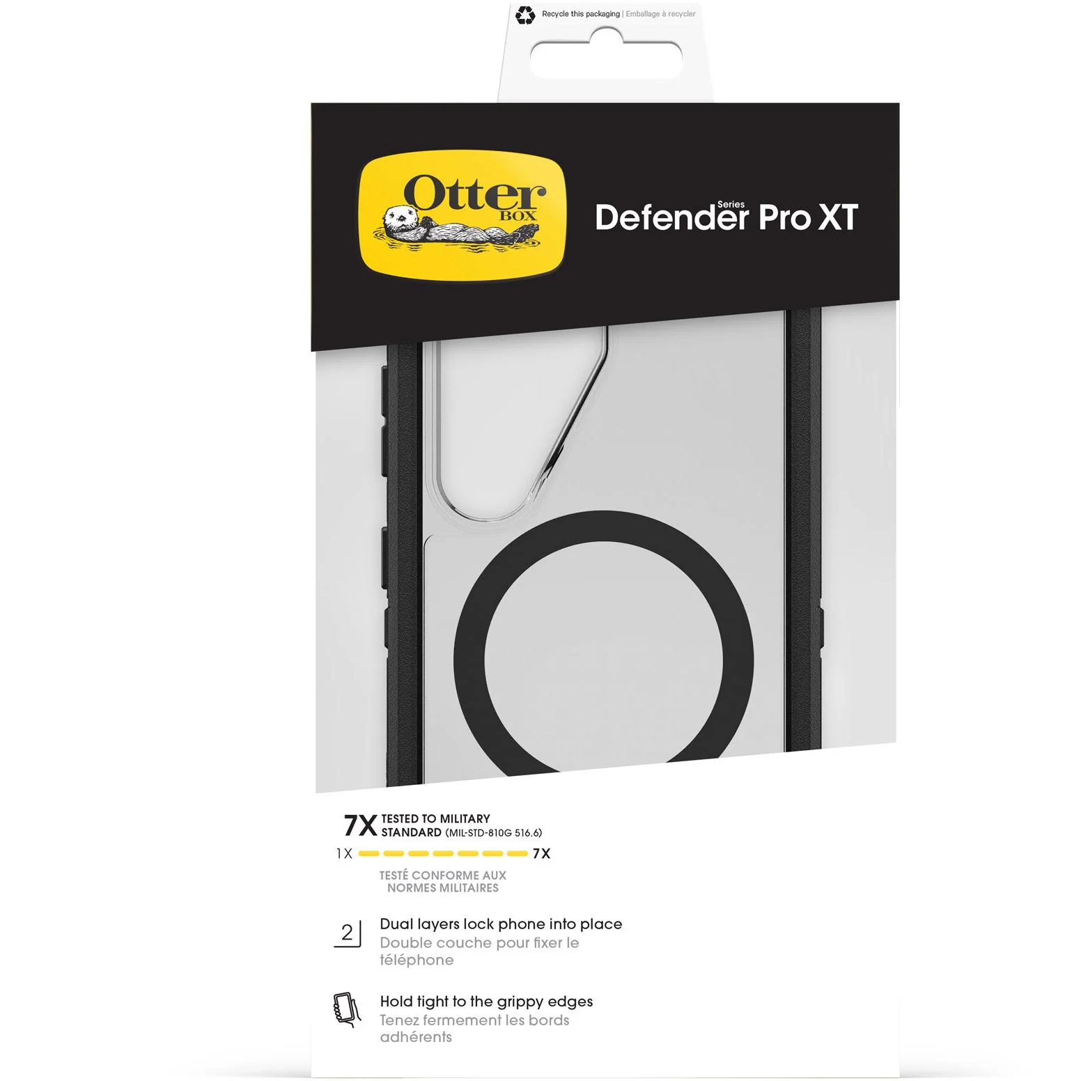OtterBox Defender Pro XT Magnet Case for Galaxy S26 (Black) - Image 5