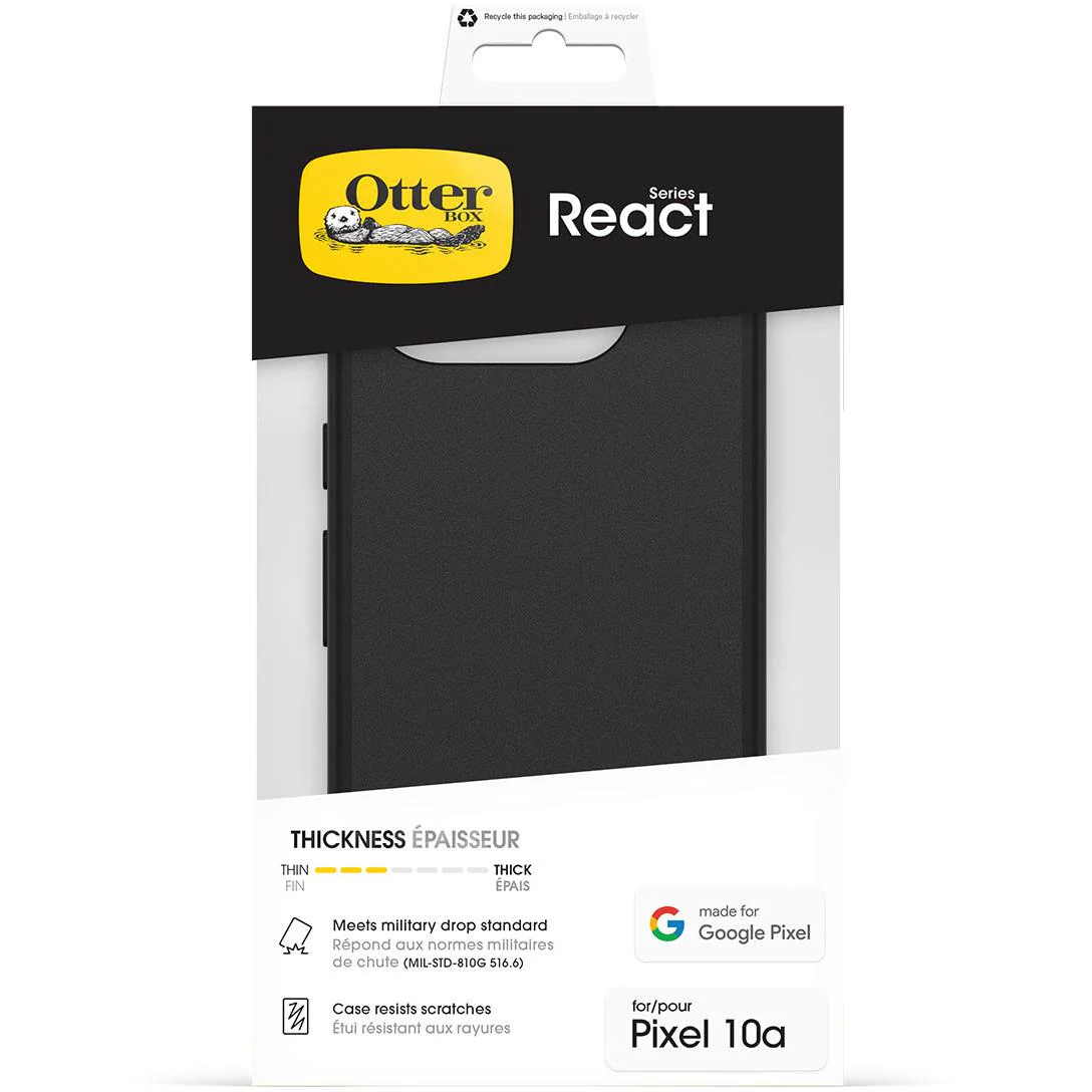 OtterBox React Case for Pixe 10al (Black) - Image 5
