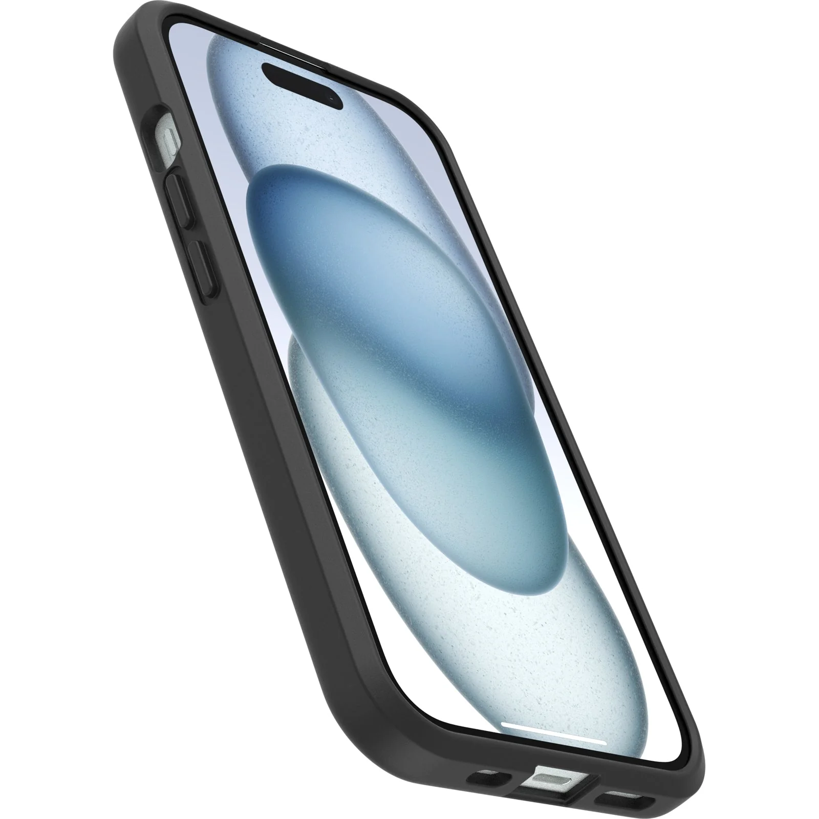 OtterBox React MagSafe Case - For iPhone 17e/16e/15/14/13 - Clear/Black - - Image 2