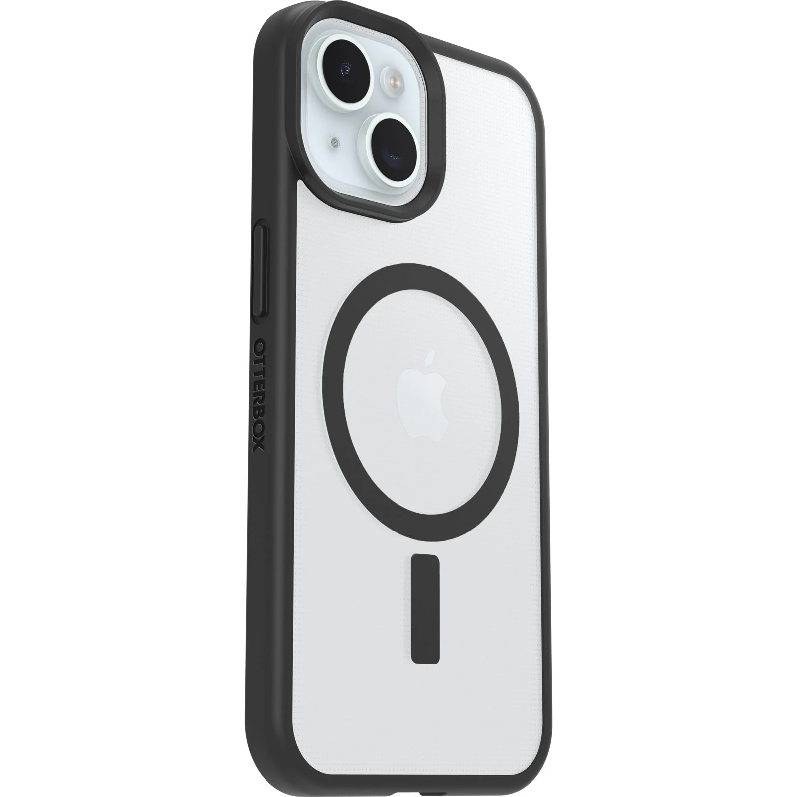 OtterBox React MagSafe Case - For iPhone 17e/16e/15/14/13 - Clear/Black - - Image 3