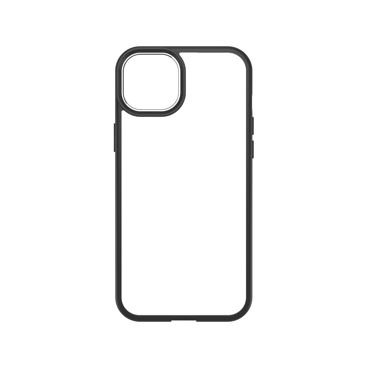 OtterBox SLEEK Phone Case for iPhone 15 Plus - Crystal - Clear Black - Image 2