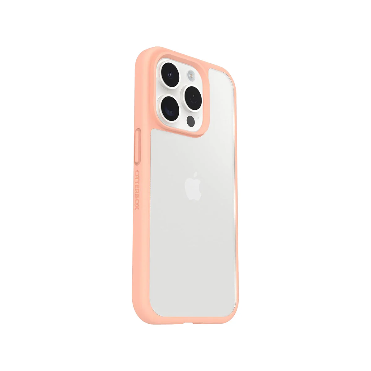 OtterBox SLEEK Phone Case for iPhone 15 Pro - Peach Perfect - Pink - Image 3