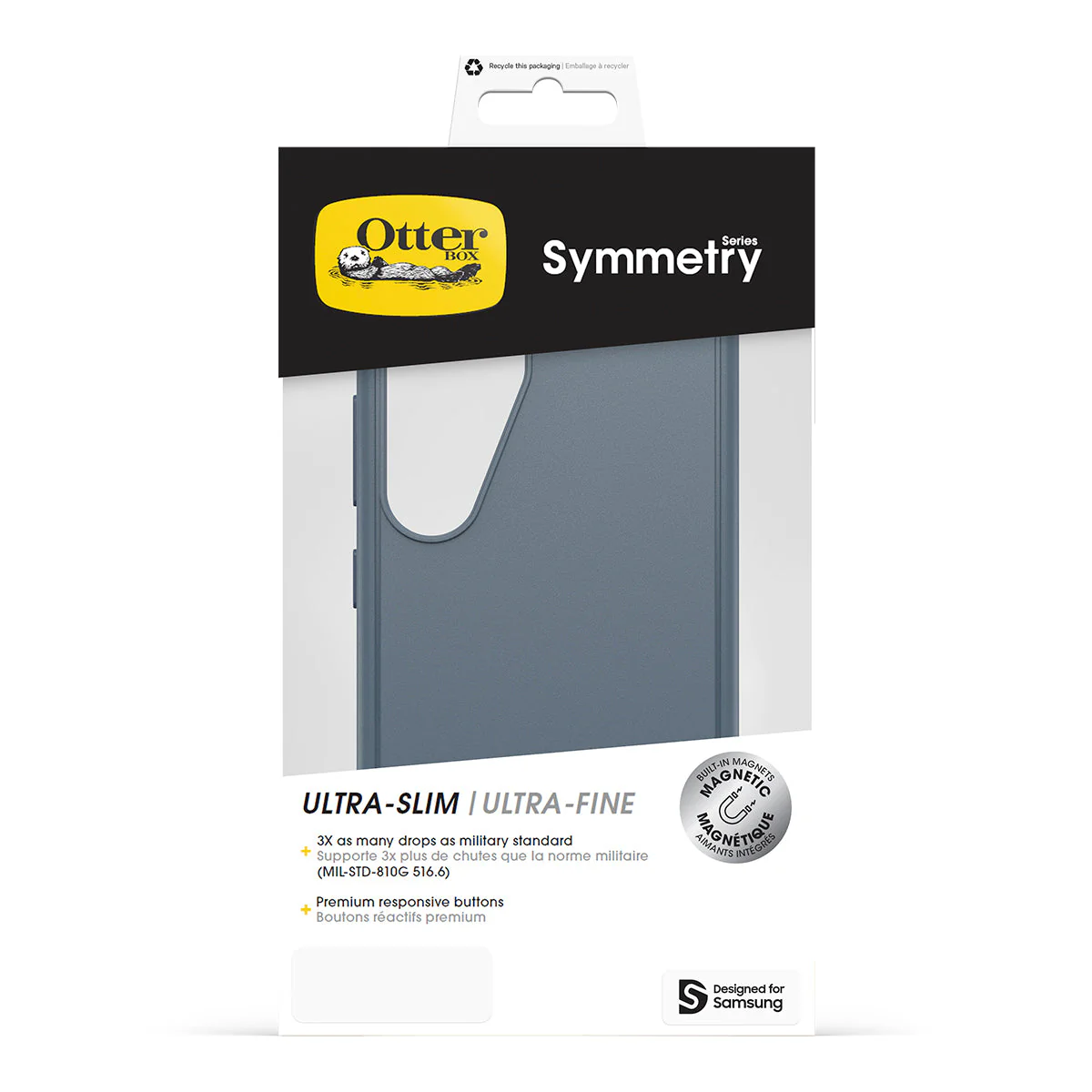OtterBox Symmetry for Samsung Galaxy S25 (Bluetiful) - Image 5
